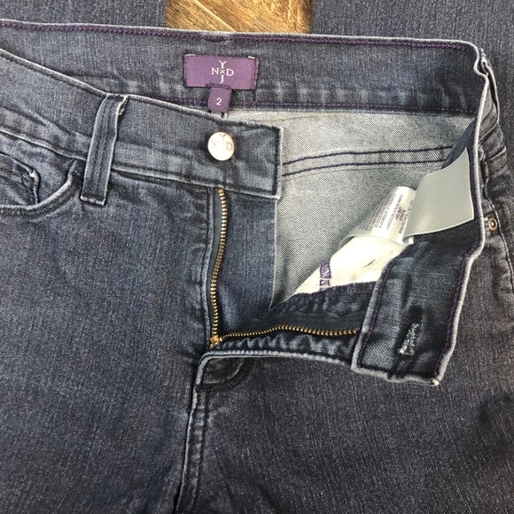 NYDJ Straight Blue Jeans Pants Denim ((size 2)) - Picture 6 of 9